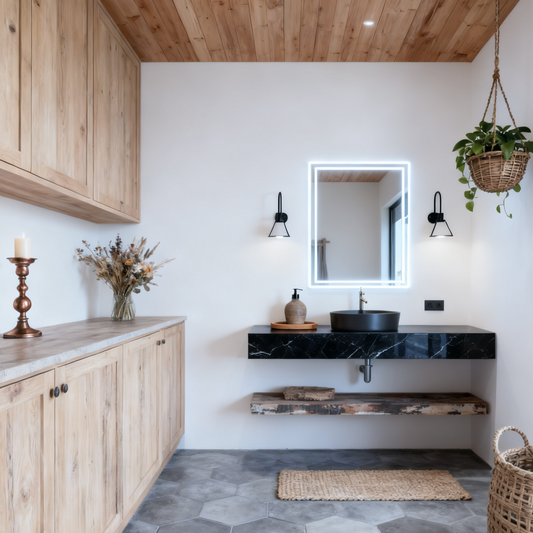 20 Modern Minimalist Farmhouse Bathroom Design Guide