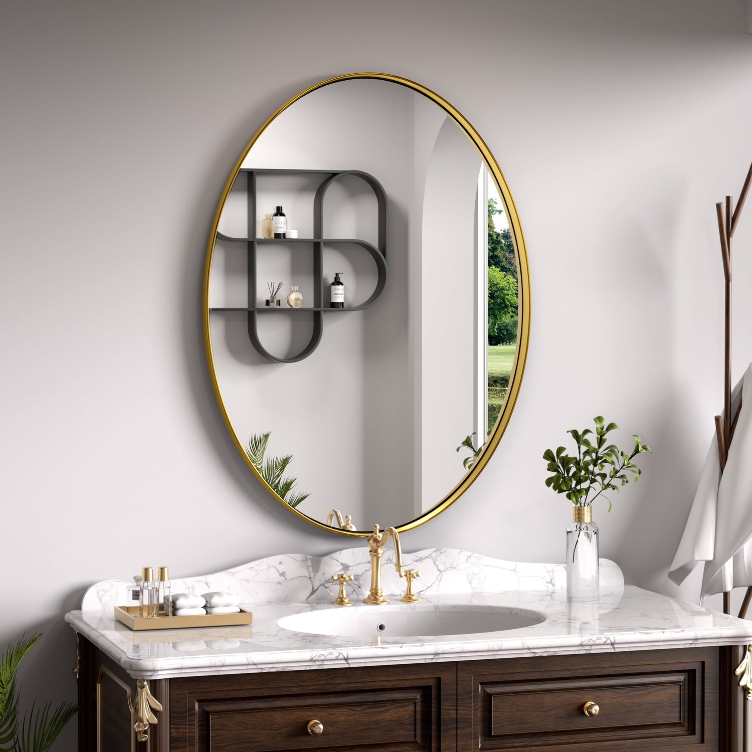 Oval Mirrors